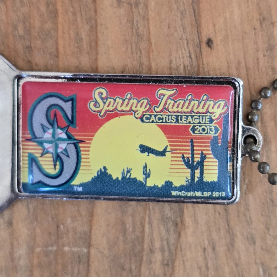 Seattle Mariners Cactus League 2013 bottle opener keychain Spring Training MLB - Image 3 of 4