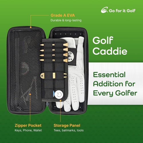 Glove Case For a Wrinkle Free Glove - Golf Case with Magnetic Glove Holder - ... - Picture 4 of 7