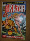 KA-ZAR # 2 SHANNA KANE ROMITA FRIEDRICH HECK 20c 1974 BRONZE AGE MARVEL COMIC BK