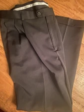 PERRY ELLIS Portfolio Dress Pants Straight Leg Black  Size 38x32