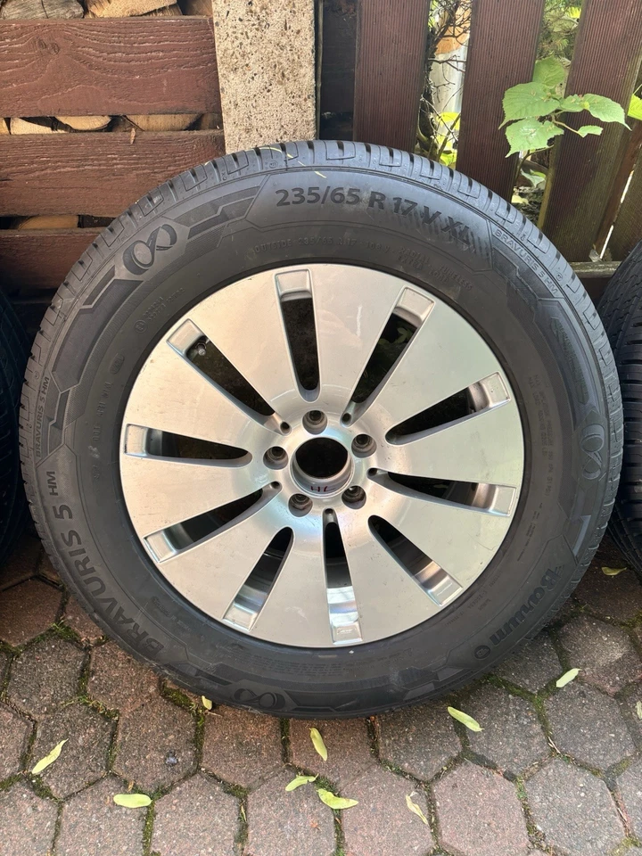 Sommerreifen + Felge 17 Zoll 235 Breit und 65 robuster Lastzone XL Mercedes Benz - Bild 2 von 4