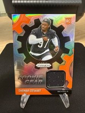 2025 Panini Prizm Shemar Stewart (RC) Rookie Gear Relic Silver #RGR-SST