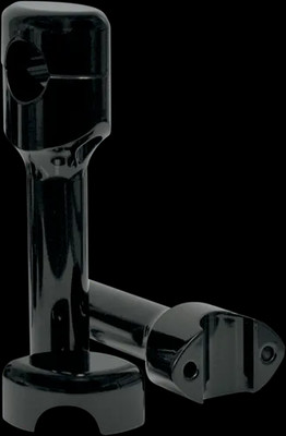 LA Choppers 6in Black Smooth Hefty Handlebar Riser Yamaha Road Star XV1600 99-03