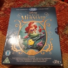 The Little Mermaid Trilogy (Box Set) (Blu-ray, 2013)