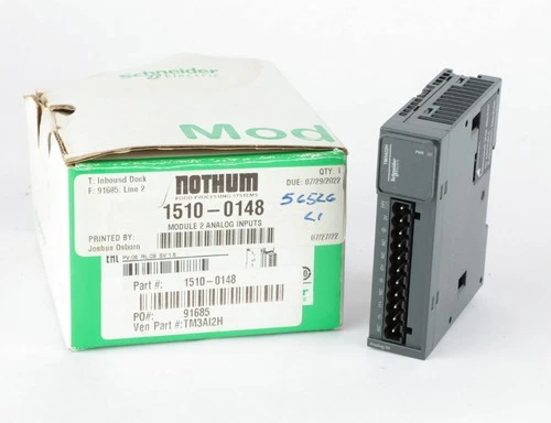 Schneider Electric Modicon TM3AI2H High Resolution Input Module, 2-Point, 24VDC