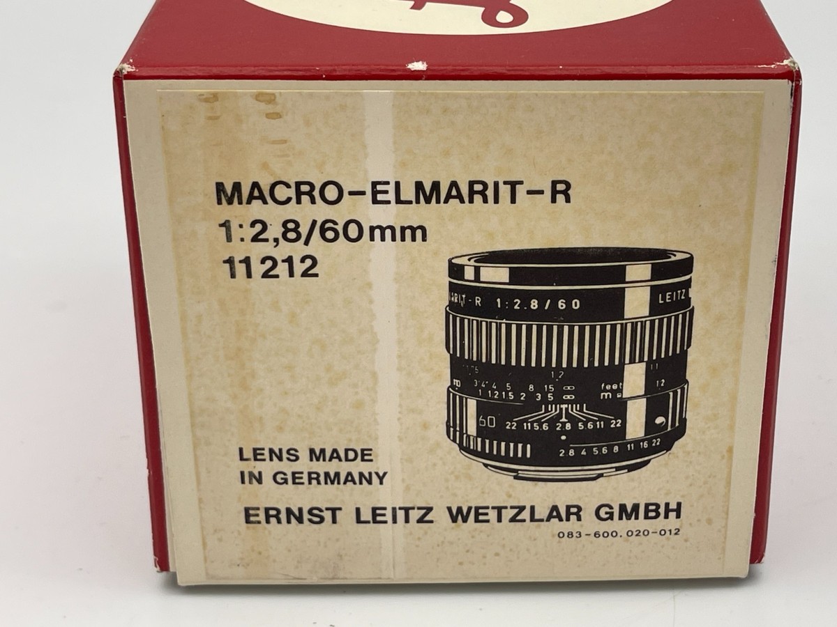 Leica R 60mm F2.8 MACRO-ELMARIT-R Lens | eBay
