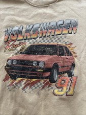 Rare Racing Volkswagen Rallye GOLF Sweatshirt Men’s M Size VW Brand