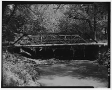 Deer Creek Bridge,Township Road 406,Geff,Wayne County,Illinois,IL,HABS,1