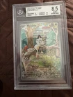 2025 Mega Evolution Phantasmal Flames Meowth IR #106 BGS 8.5