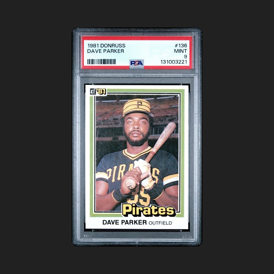 1981 Donruss - Dave Parker #136 PSA 9