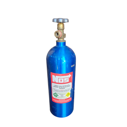 NOS Nitrous Oxide Bottle Tank 5 LBS Blue Aluminum Cylinder M0832 Racing CO2
