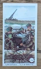 1944 Crispies Vita Brits Card WW2 Modern War Weapons #24 Anti Aircraft Predictor