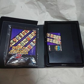 World Heroes 2 Neo Geo NG SNK AES ROM Software ROM Cassette from Japan Used
