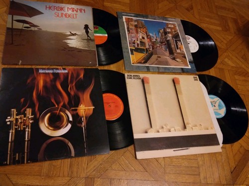 Orig 4 JAZZ Lp Lot Bob James Earl Klugh, Herbie Mann, David Sanborn, Maynard VG+ - Picture 24 of 24