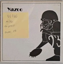 Yazoo Only You Vinyl Record 7" VG/VG 7MUTE020 1982