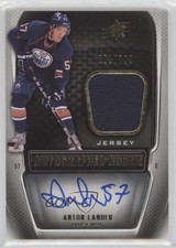 2011-12 SPx SPx Auto Rookie Jerseys 601/799 Anton Lander #184 Auto s3g