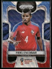 2018 Panini Prizm FIFA World Cup Red & Blue Wave Fidel Escobar Panama #220