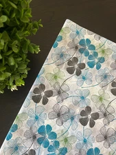 FLORAL LINES Design Tissue Paper Sheets Choose Size & Package Amount