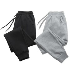 Men Casual Fleece Sweatpants Autumn Winter Running Jogger Gym Trousers Pants cho