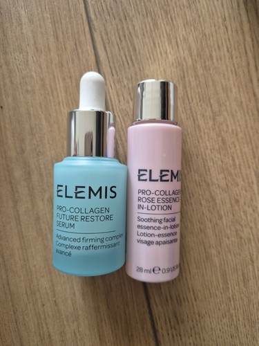 ELEMIS pro-collagen skincare set serum + rose essence-in-Lotion