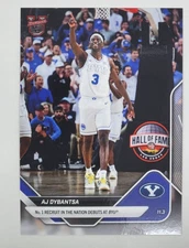 2025-26 Bowman U Now Number 1 Recruit Debut #1 AJ Dybantsa BYU