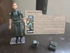 1982 Hasbro 3.75 " GI Joe BREAKER v1  with File Card 100% Complete Straight Arm