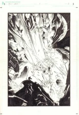 Alien Legion: Uncivil War #1 p.2 - Splash - 2015 art by Larry Stroman