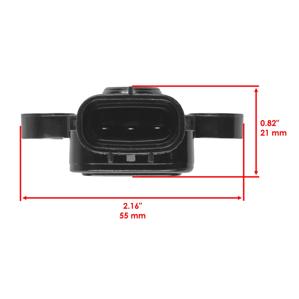 Throttle Sensor Length-58mm Width-42mm for Yamaha Viking VI 2015 2016-2020 2022 - Image 3 of 4