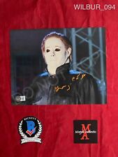 George Wilbur autographed signed 8x10 photo Michael Myers Halloween Beckett COA George Wilbur autographed signed 8x10 photo Michael Myers Halloween Beckett COA