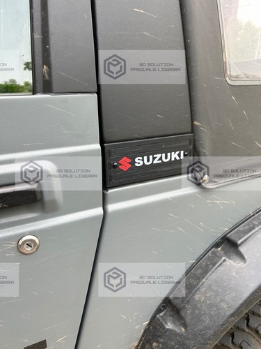 COPPIA (2) Modanature Fregi Scritte Laterali Arco Suzuki Samurai - Imagen 4 de 6