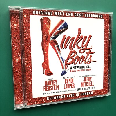 Cyndi Lauper KINKY BOOTS (Original West End Cast) Stage Musical Soundtrack CD NM