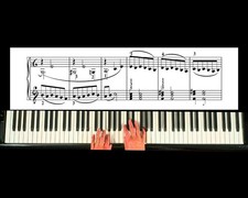 Klavier spielen online lernen - Loso Klavierschule 1 - Video + Buch