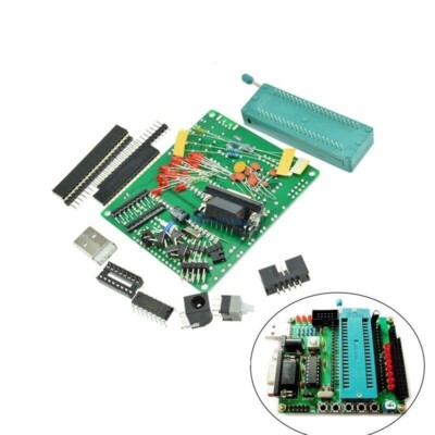 C51 AVR MCU Development Board DIY Learning Board Kit with All Components
