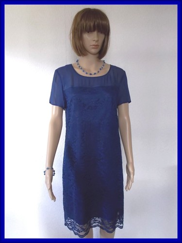 Robe T-shirt Femme Noire – Motifs Graphiques, Manches Courtes, Coton, Taille 2XL