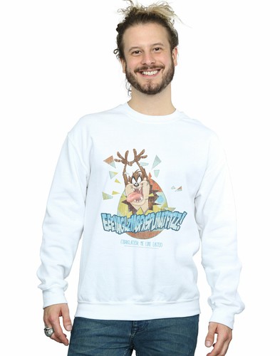 Looney Tunes Uomo Taz Me Like Easter Felpa | eBay