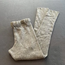 Vintage Angelo Tarlazzi Women Knit Grey Pants Size 42 made In Italy