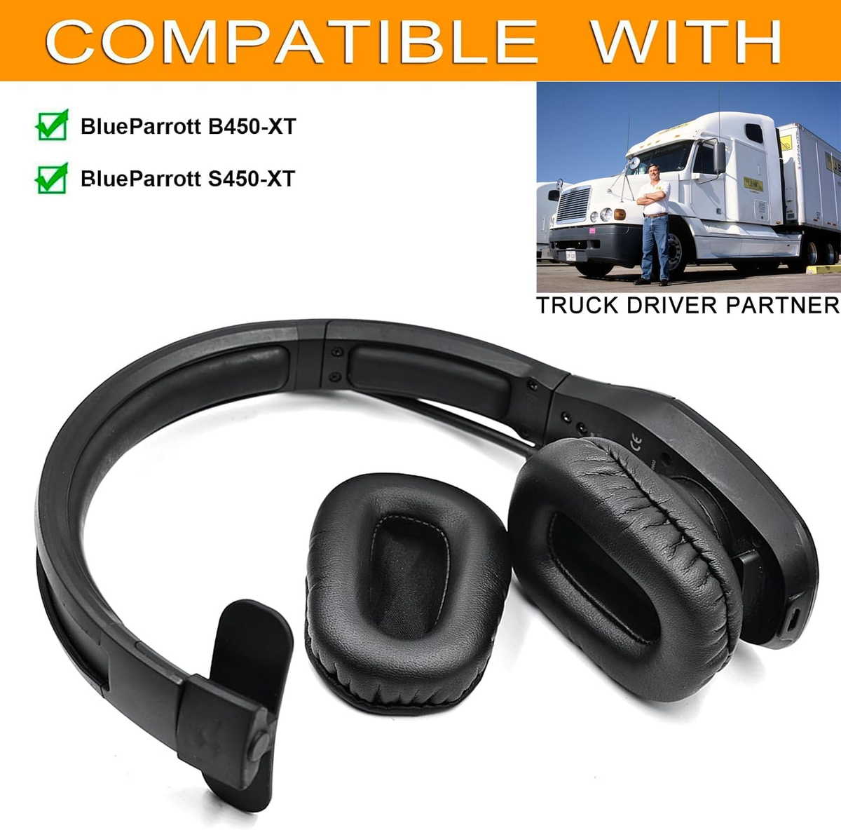 Ear Pad Blue Parrot Ear Cushion Blueparrott B450-xt Ear Cushion