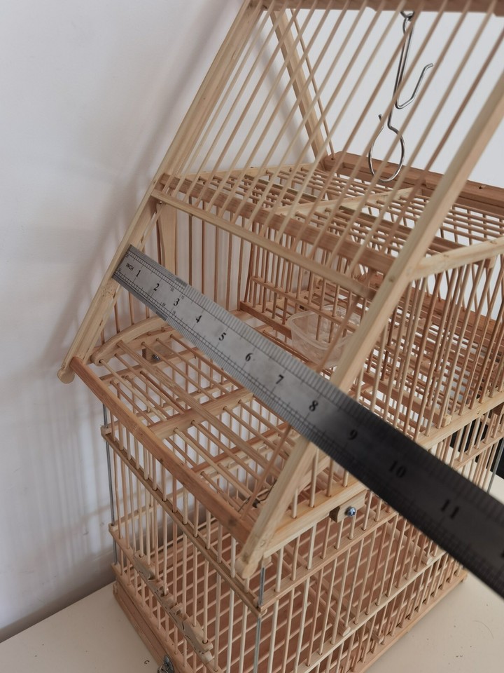 Bamboo Birdcage Repeating Trap Cage for Birds Catch Birds Softly eBay