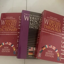 webster dictionary 3pk
