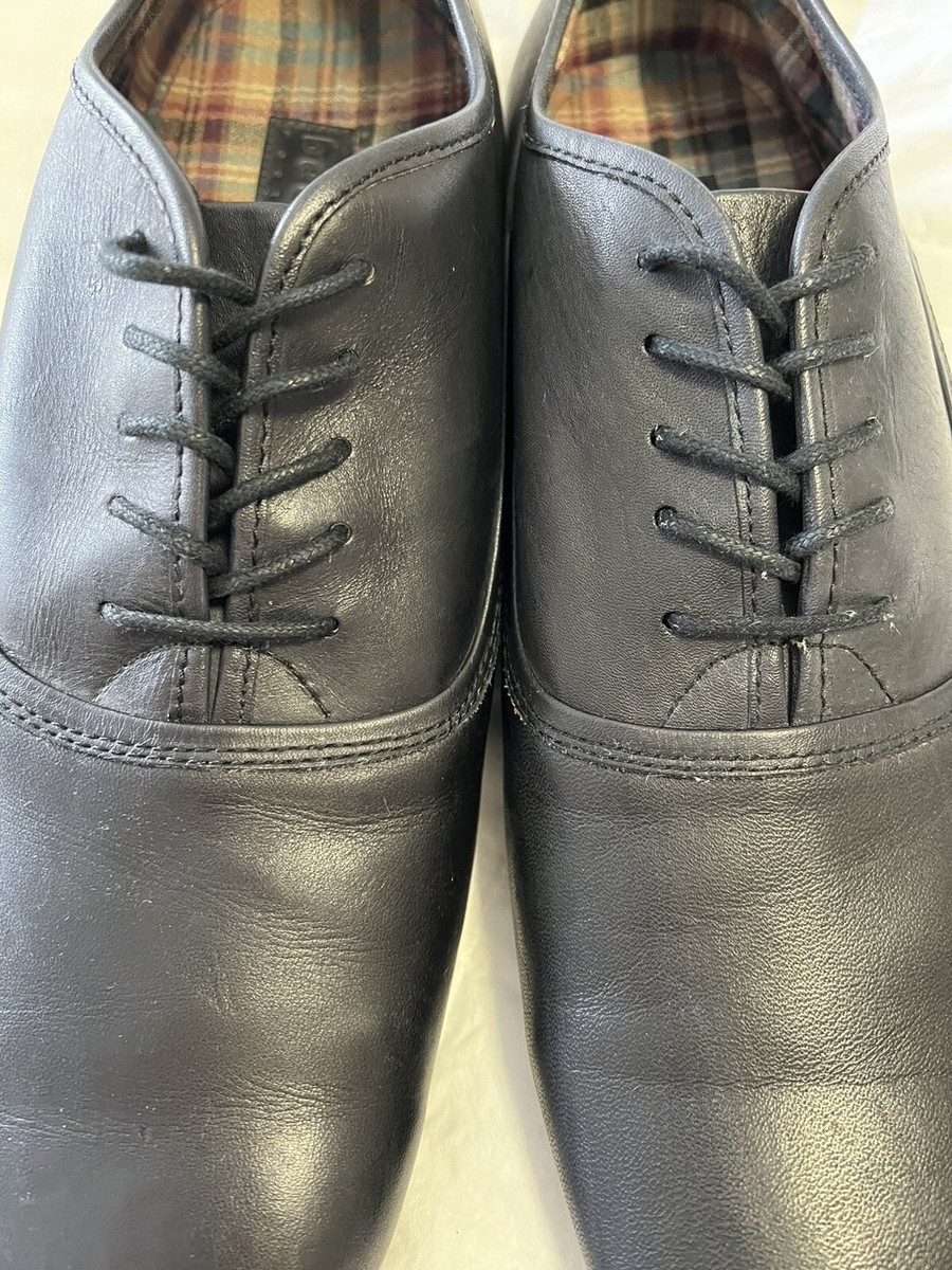 Bed Stu Leather Derby Loafers Oxfords Lace Up Casual Black  display picture 2