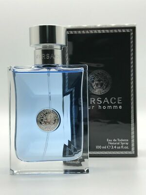 Versace Pour Homme Men Cologne Spray 3.4 OZ New In Sealed box