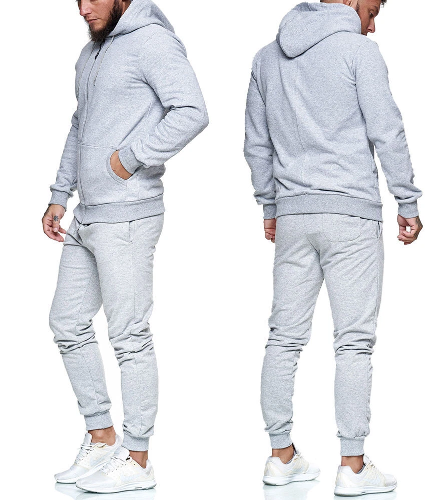 Ensemble jogging uni homme Surv t 3000 gris clair eBay