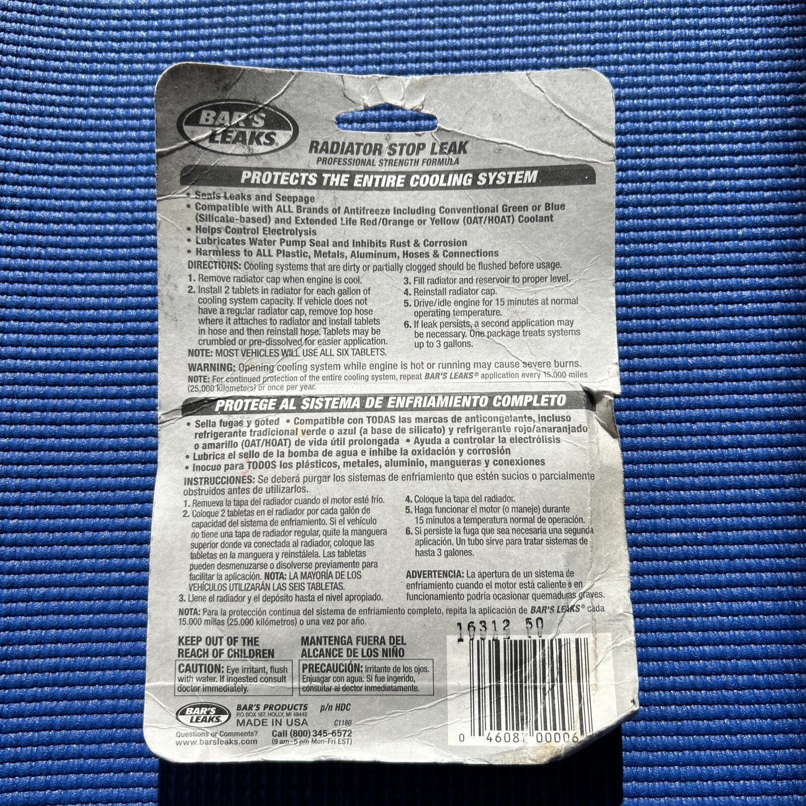 Bar's Leaks HDC Radiator Stop Leak Tablet 60 Grams eBay