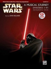 Star Wars Instrumental Solos for Strings (Movies I-VI): Violin (Book & CD) (Pop