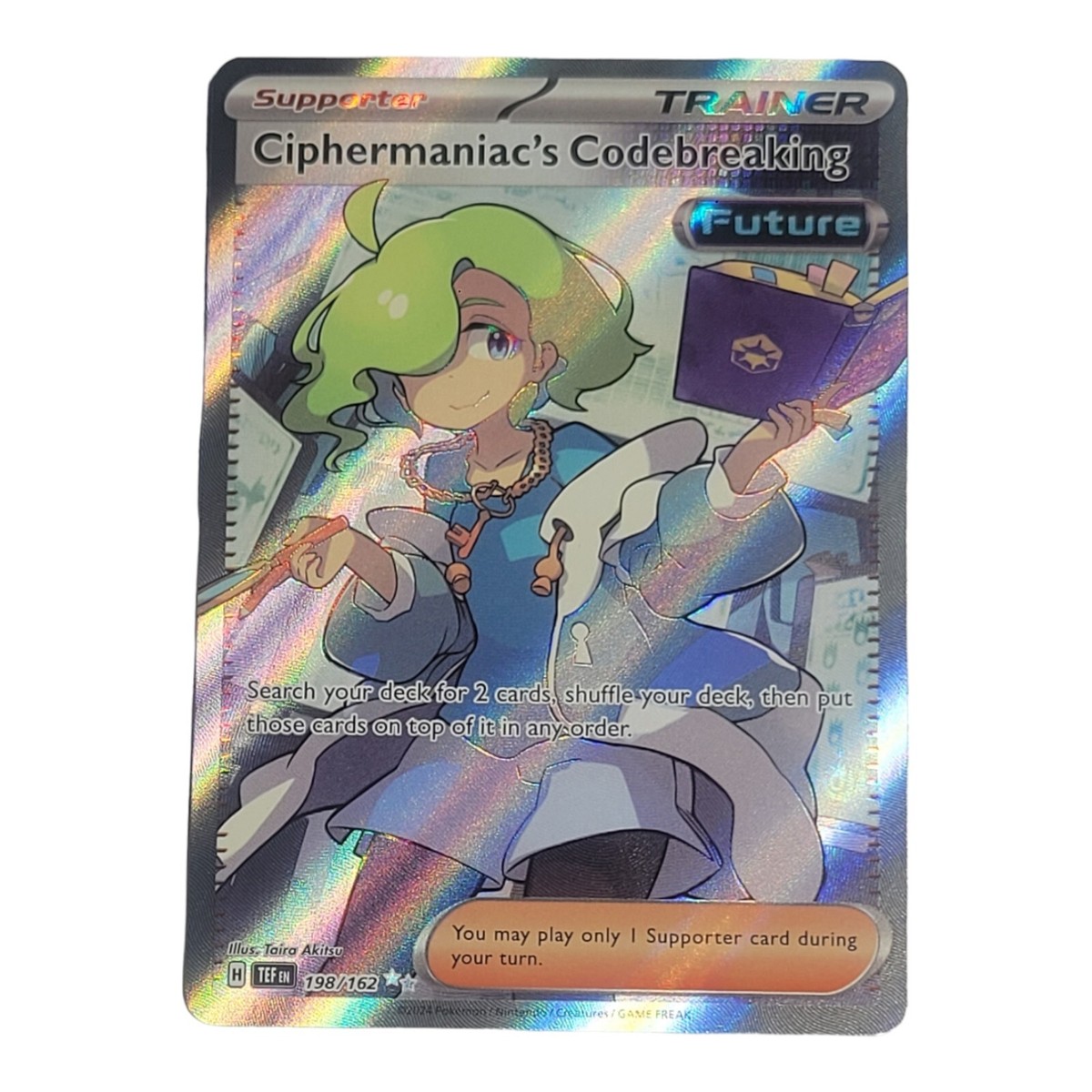 Ciphermaniacs Codebreaking Full Art TEF 198/162 Temporal Forces