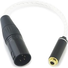 4-pin XLR Balanced Male to 4.4mm Balanced Female Headphone Audio Adapter Cable