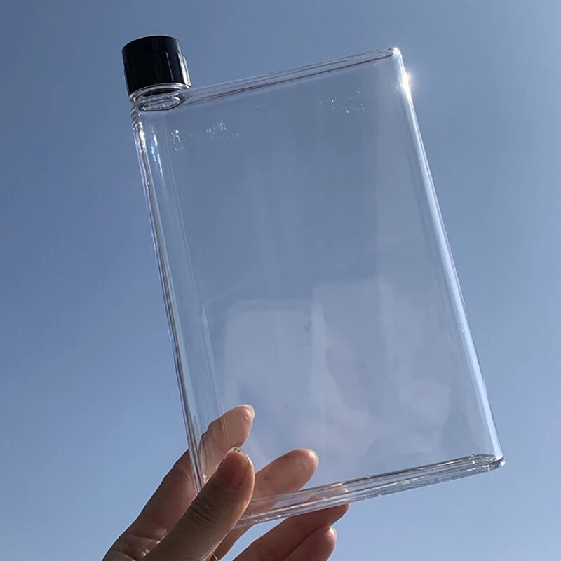 Flat cheap water bottle
