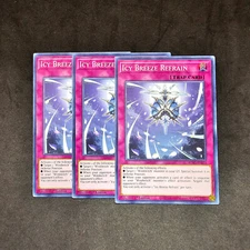 x3 Icy Breeze Refrain - BLVO-EN072 - YuGiOh - 1st Edition