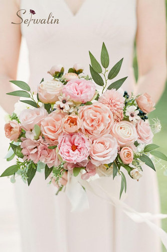 Nude Silk Flower Combo for DIY Bouquets, Centerpieces & Home Decor - Picture 6 of 13