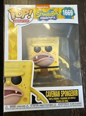 Funko Pop! Vinyl: Nickelodeon - Caveman SpongeBob #1669
